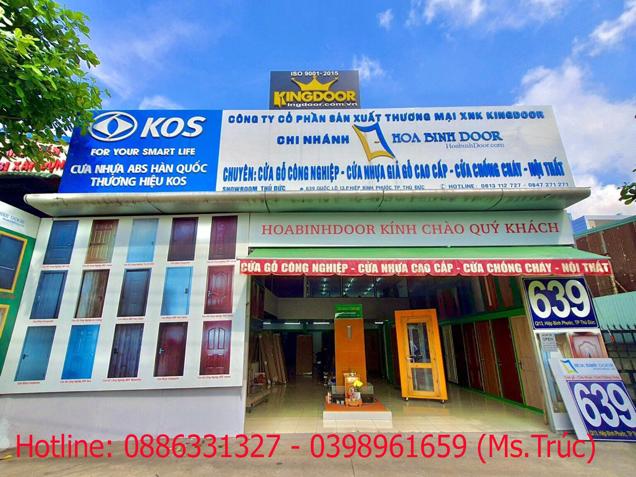 Cửa HDF Veneer tại Bình Định