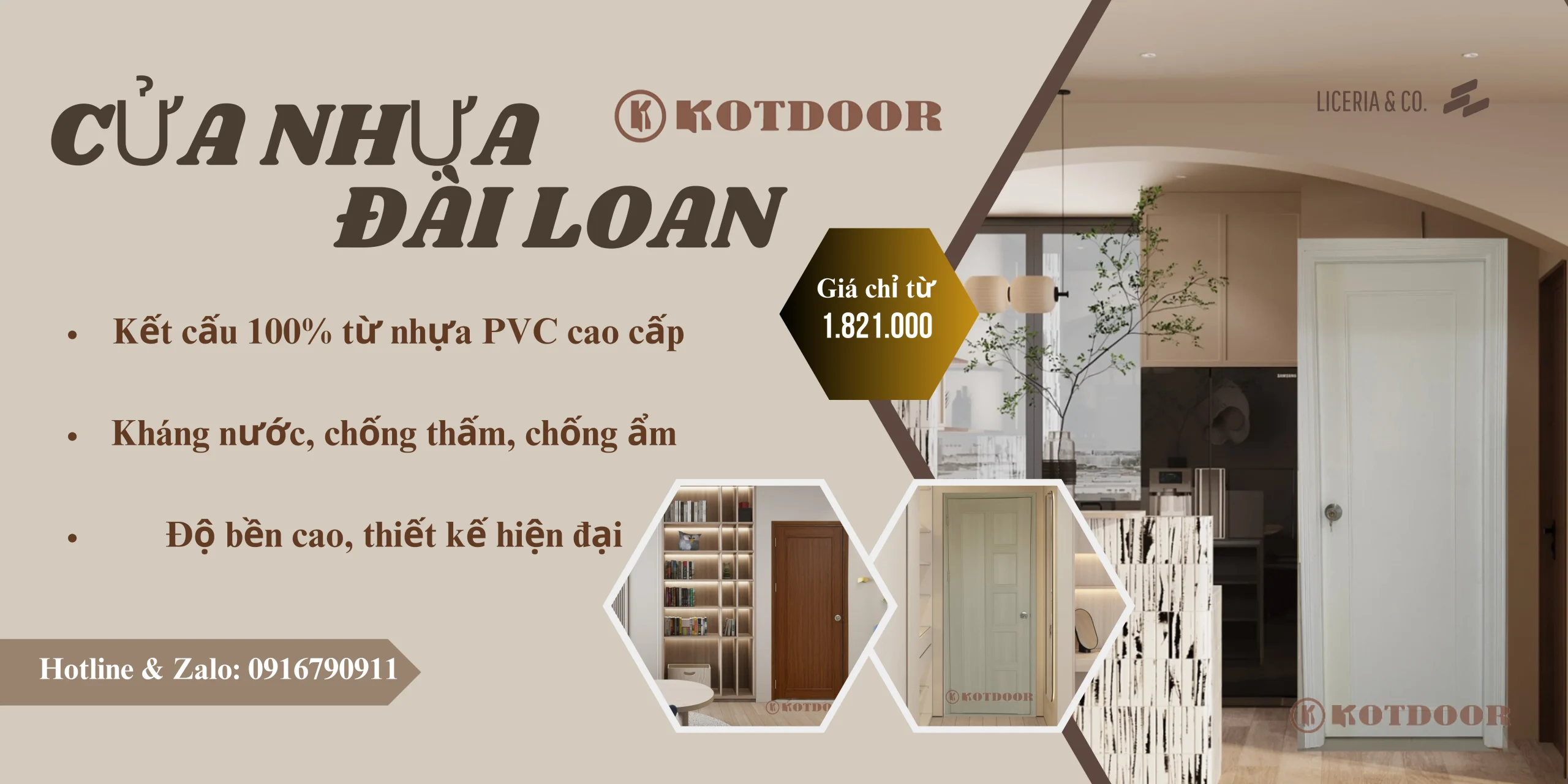 Cửa nhựa Đài Loan Quận 12