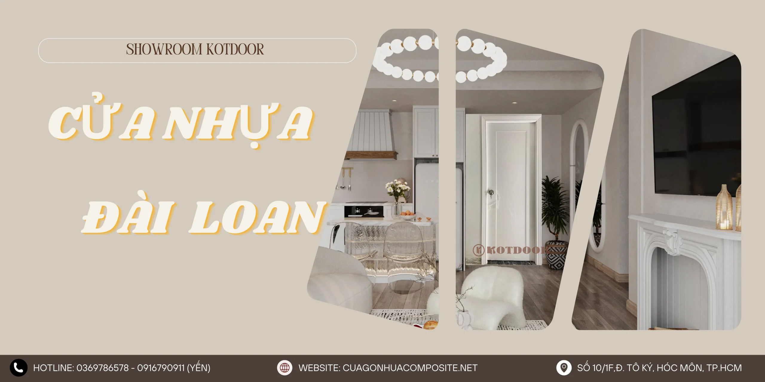 Cửa nhựa Đài Loan Quận 9