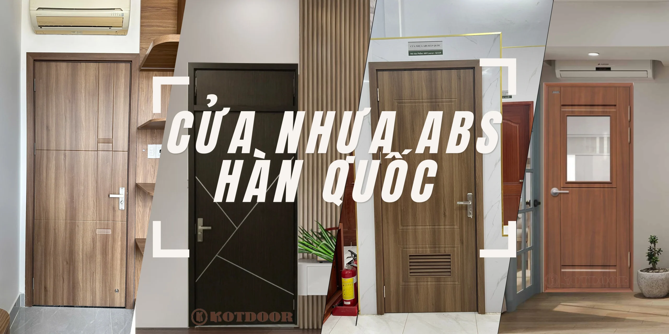 Cửa nhựa ABS Hàn Quốc tại Bình Thạnh