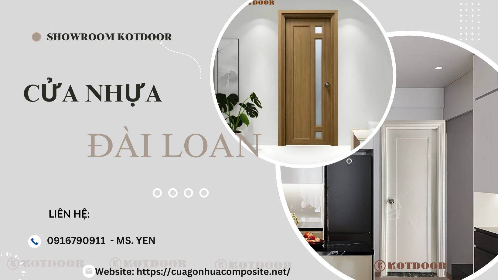 Cửa nhựa Đài Loan tại Bình Dương