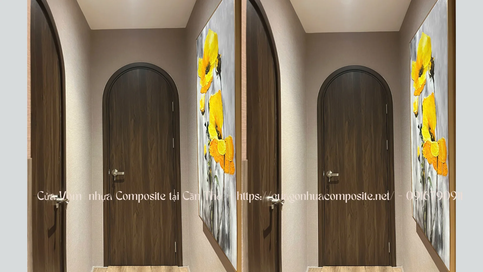 cửa vòm nhựa composite tại Cần Thơ