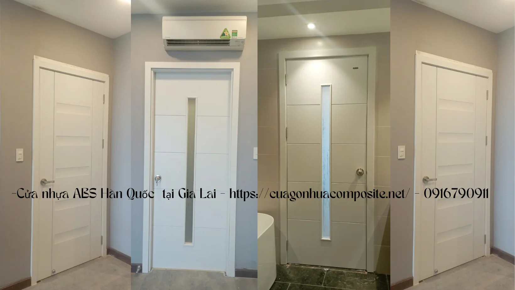 Cửa nhựa ABS Hàn Quốc tại Gia Lai 