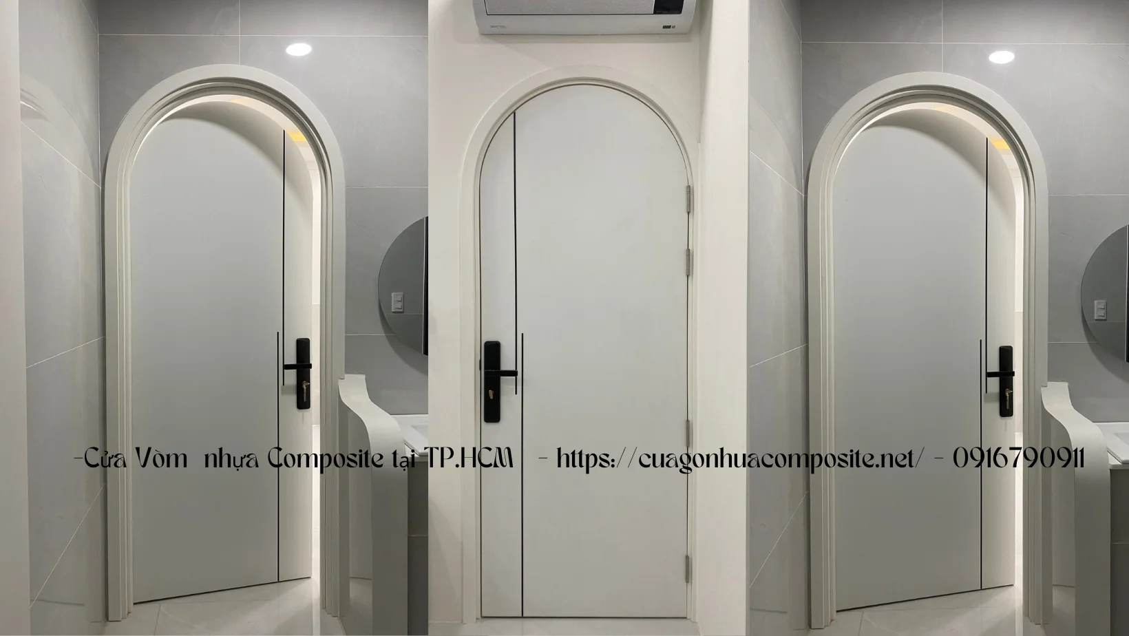 Cửa vòm nhựa composite tại Thành phố Hồ Chí Minh