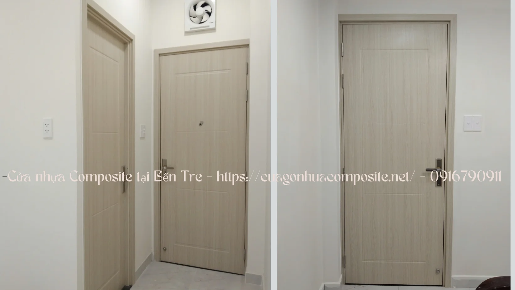 Cửa nhựa Composite tại Bến Tre