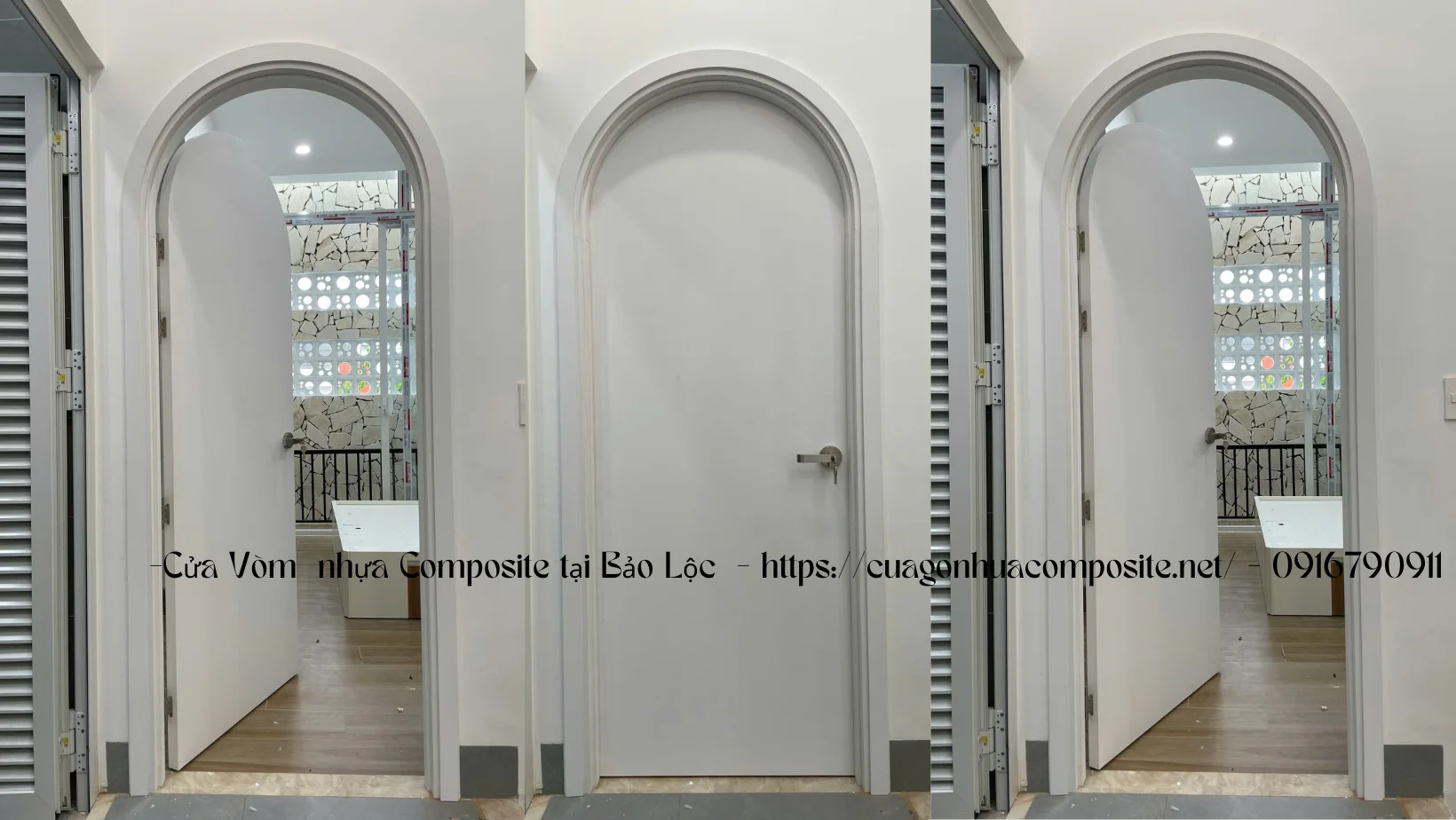 Giá Cửa Vòm Nhựa Composite tại Bảo Lộc