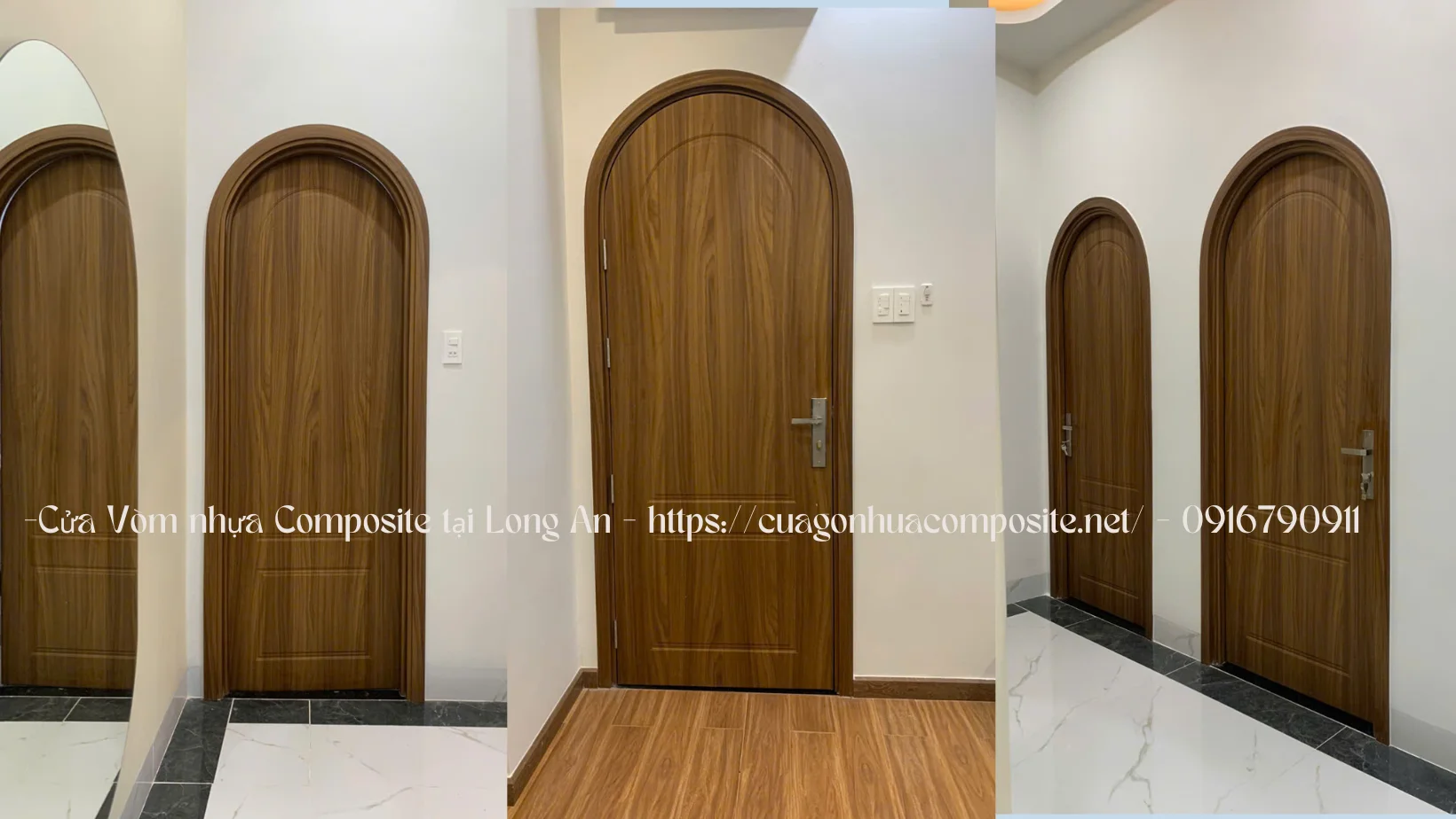 Giá cửa vòm nhựa composite tại Long An