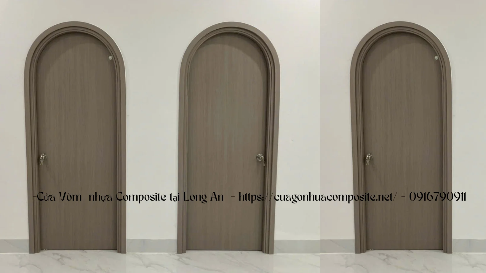 Giá cửa vòm nhựa composite tại Long An