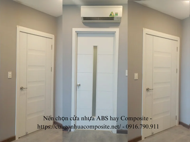 Nên Dùng Cửa Nhựa ABS Hay Composite | Cửa đẹp cho phòng ngủ