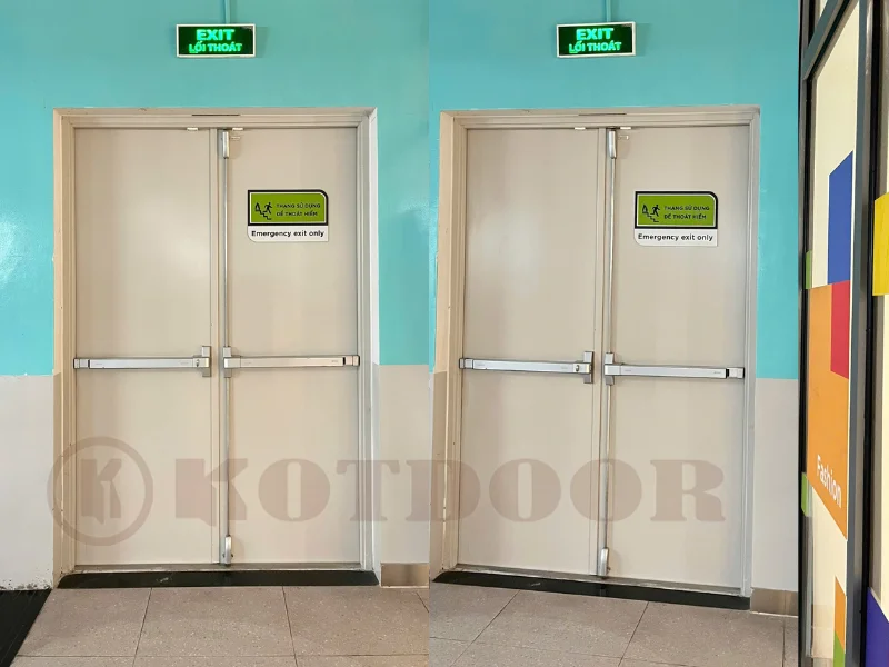 Báo giá cửa thép chống mới nhất