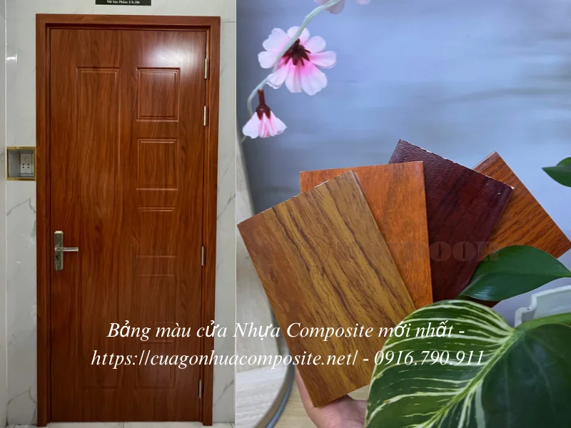 Bảng màu cửa nhựa composite