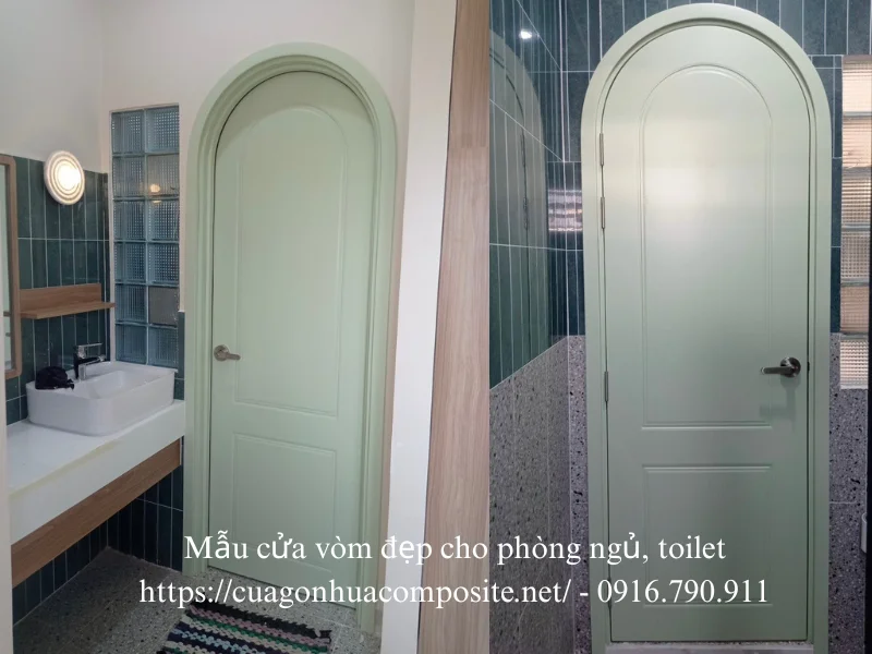 Mẫu cửa vòm đẹp cho phòng ngủ, toilet Mẫu cửa vòm đẹp cho phòng ngủ, toilet
