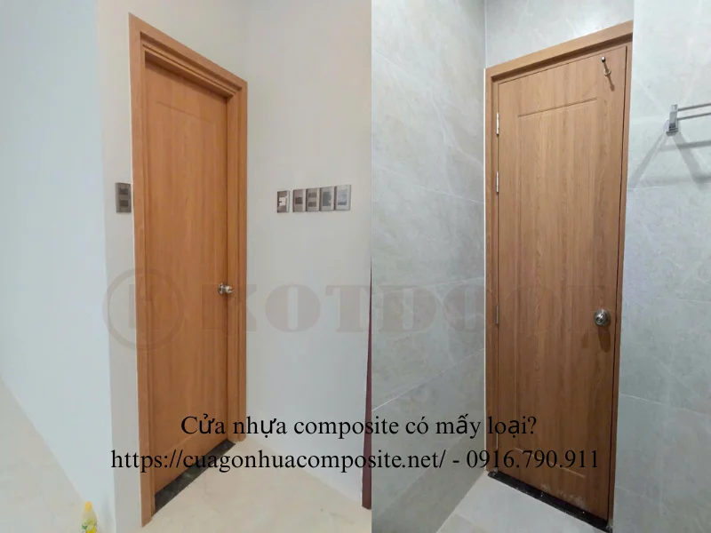 Cửa nhựa composite có mấy loại Cửa nhựa composite có mấy loại