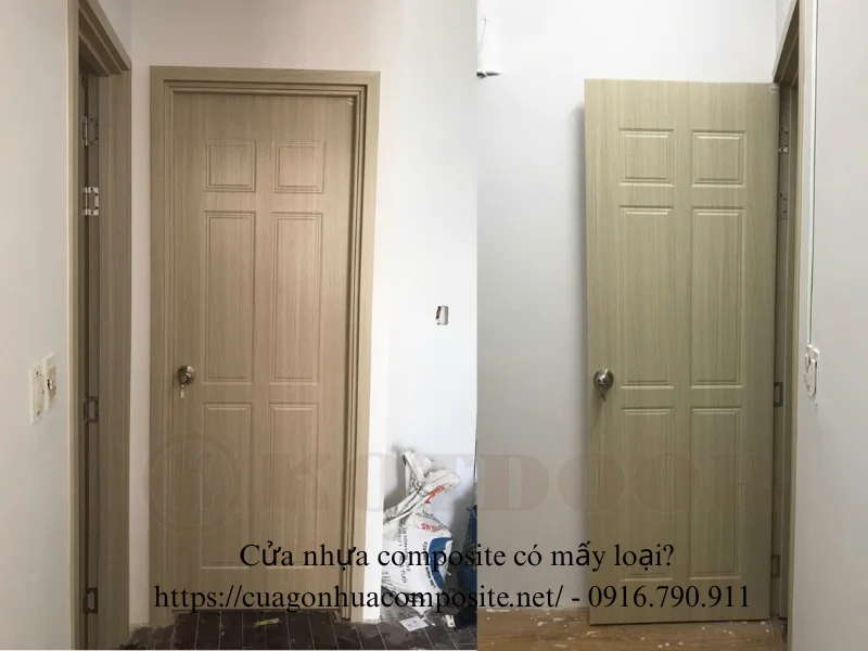 Cửa nhựa composite có mấy loại