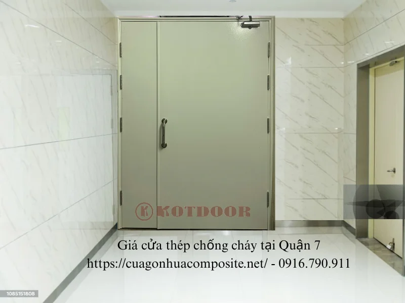 Giá cửa thép chống cháy. tại Quận 7