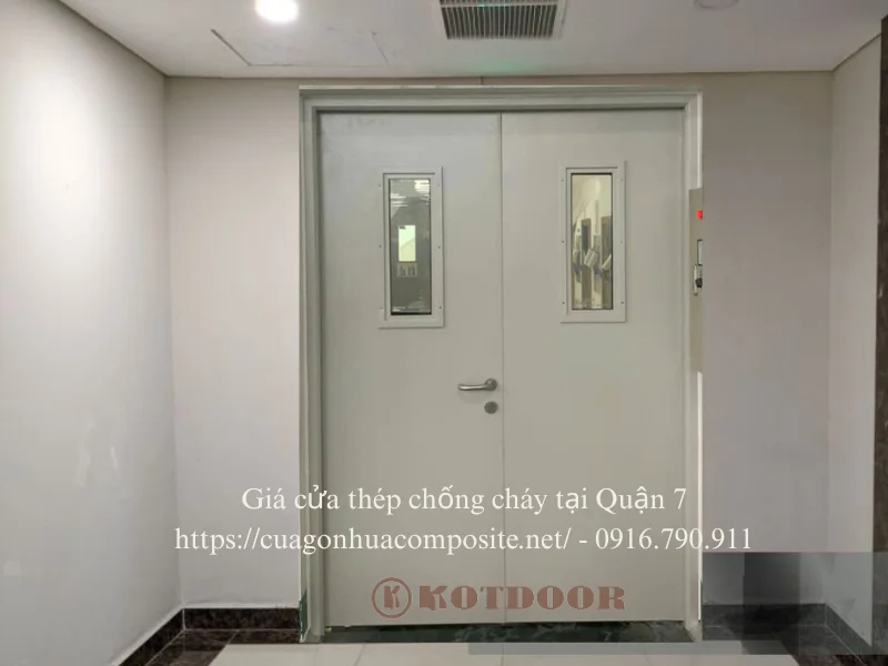 Giá cửa thép chống cháy. tại Quận 7