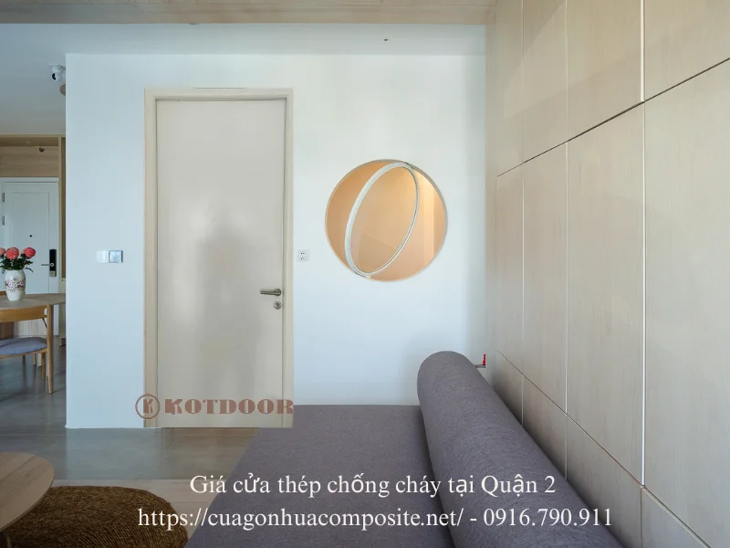 Giá cửa thép chống cháy. tại Quận 2