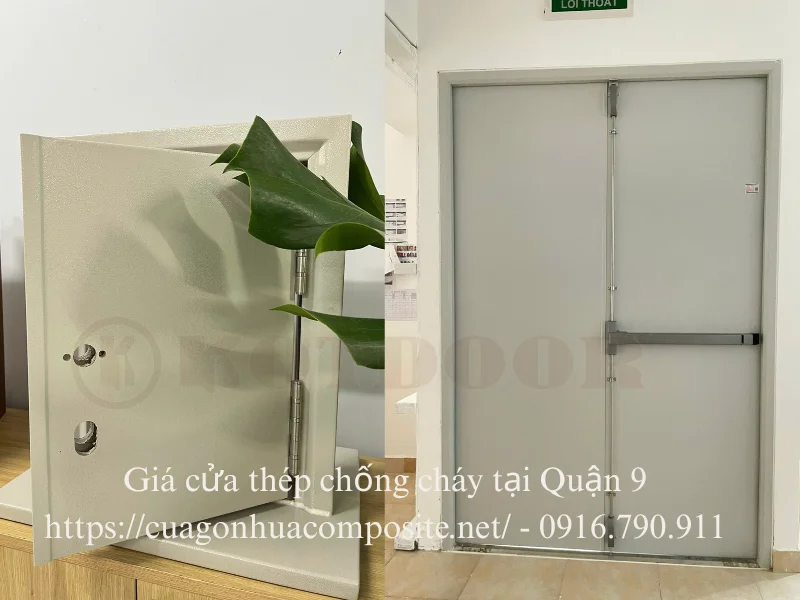 Giá cửa thép chống cháy tại Quận 9