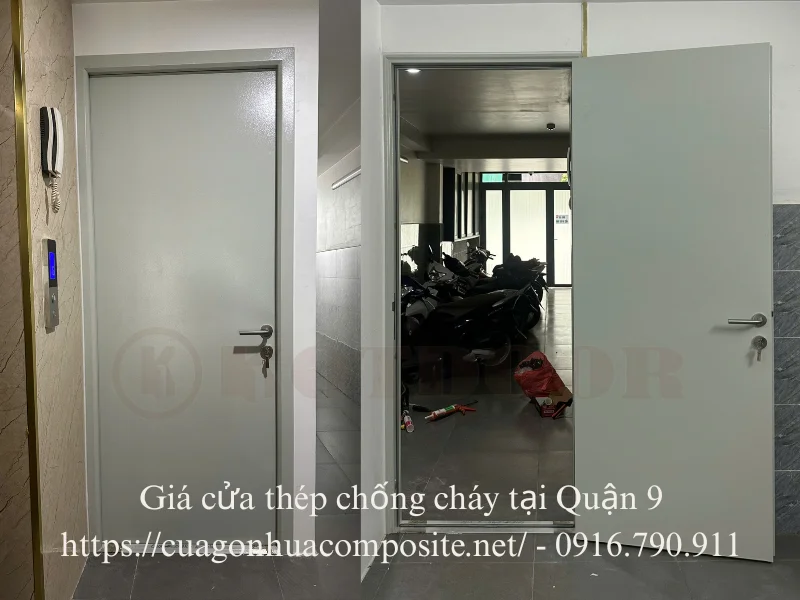 Giá cửa thép chống cháy tại Quận 9
