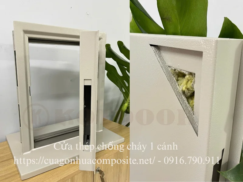Giá cửa thép chống cháy 1 cánh 