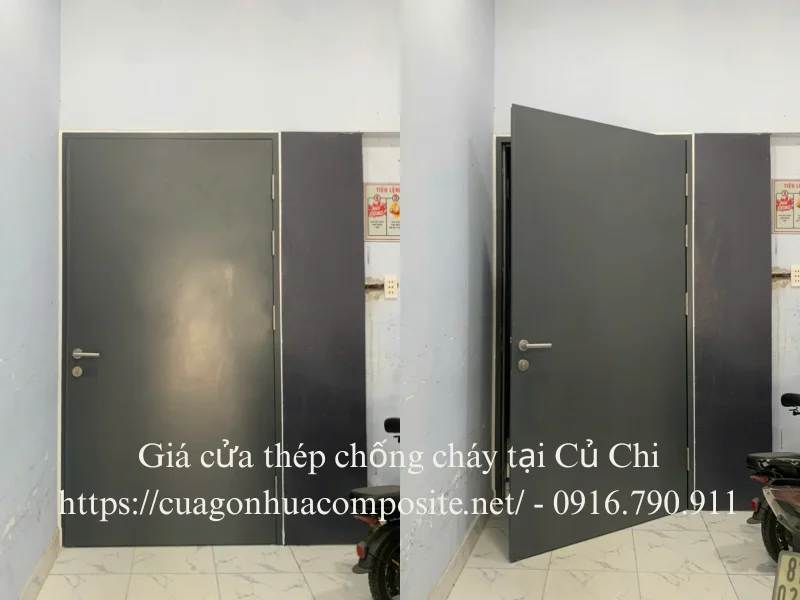 Giá cửa thép chống cháy tại Củ Chi