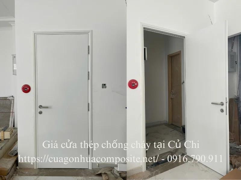 Giá cửa thép chống cháy tại Củ Chi