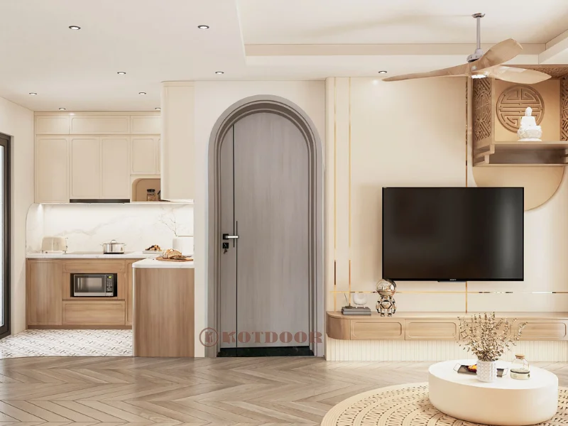 Giá cửa vòm nhựa composite tại Ninh Thuận