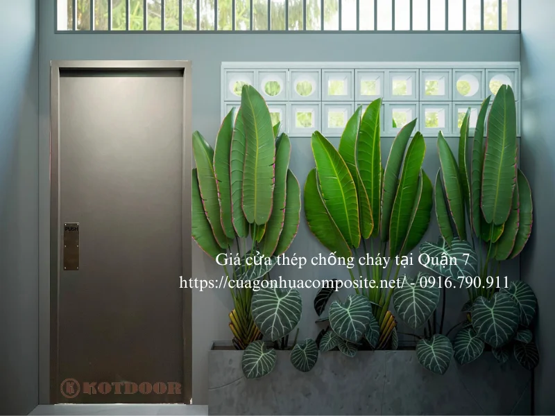 Giá cửa thép chống cháy. tại Quận 7