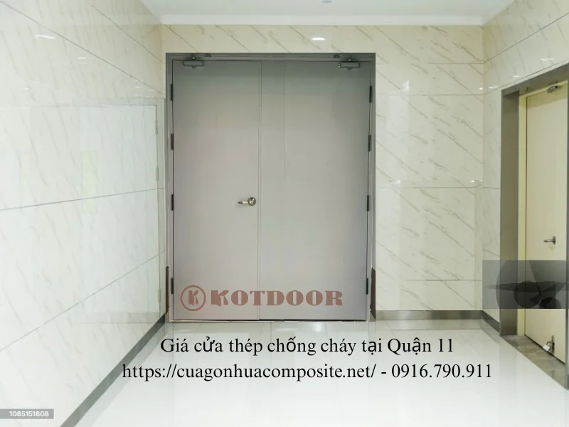 Giá cửa thép chống cháy tại Quận 11