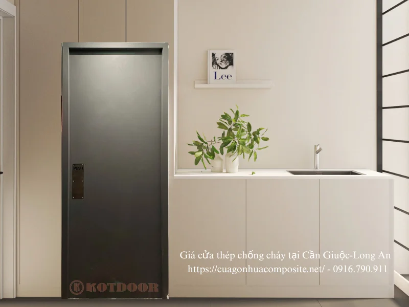 Giá cửa thép chống cháy tại Cần Giuộc-Long An