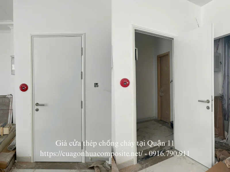 Giá cửa thép chống cháy tại Quận 11