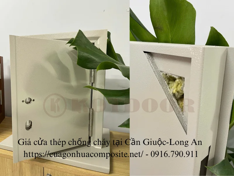 Giá cửa thép chống cháy tại Cần Giuộc-Long An