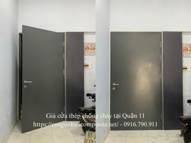 Giá cửa thép chống cháy tại Quận 11