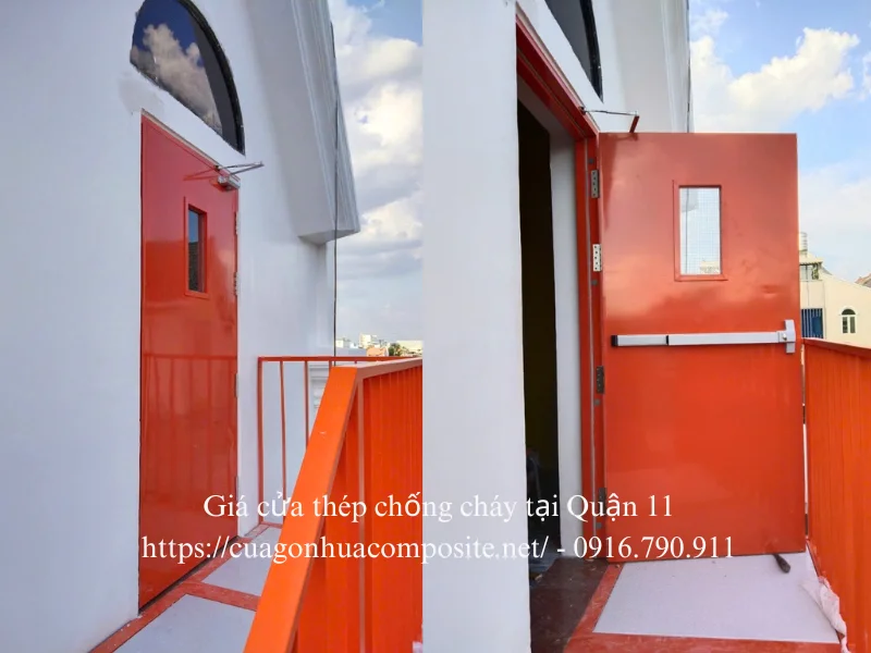Giá cửa thép chống cháy tại Quận 11