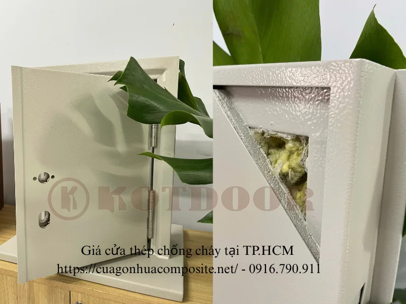 Giá cửa thép chống cháy tại TP.HCM