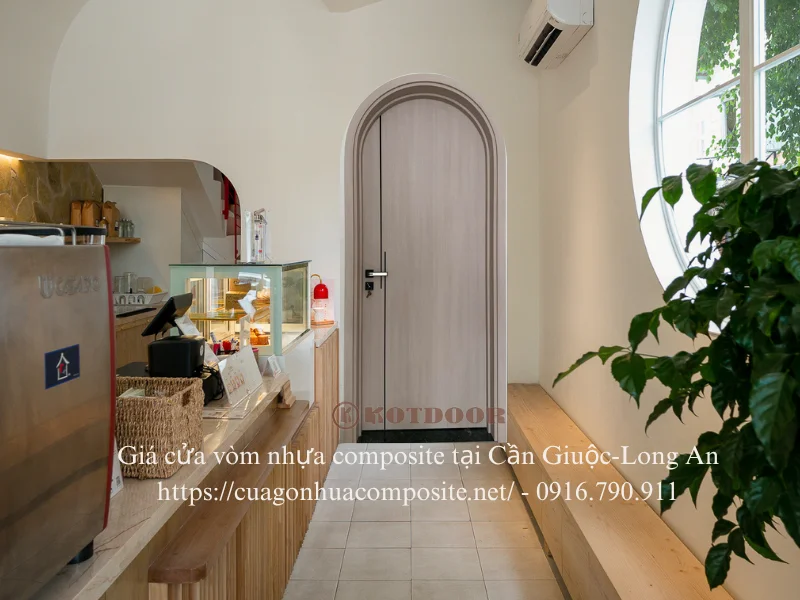 Giá cửa vòm nhựa composite tại Cần Giuộc-Long An