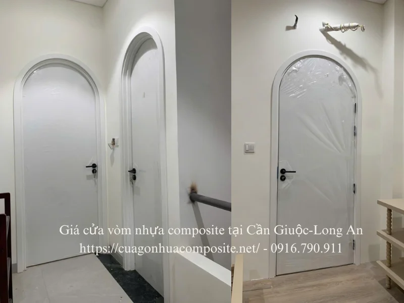 Giá cửa vòm nhựa composite tại Cần Giuộc-Long An