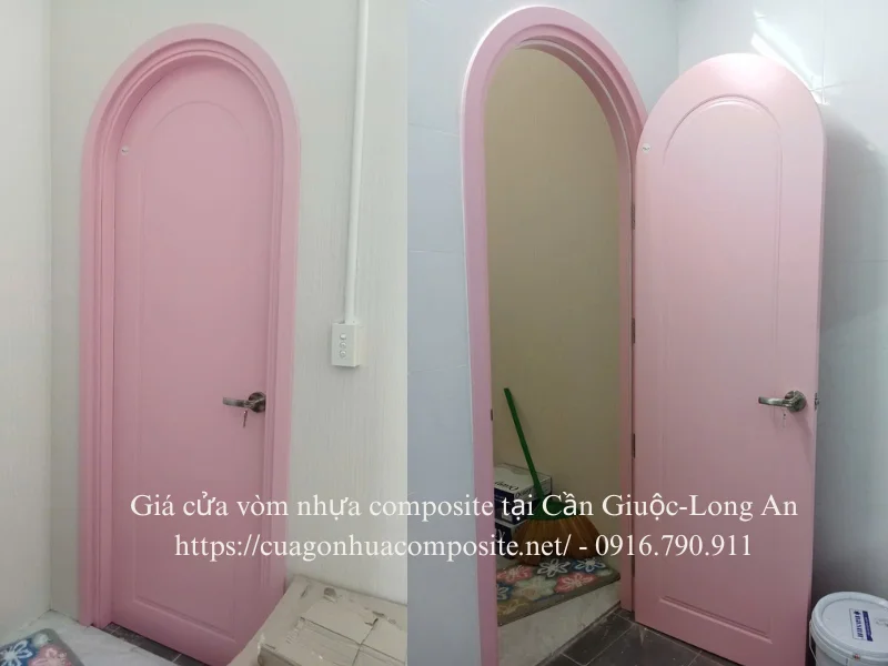 Giá cửa vòm nhựa composite tại Cần Giuộc-Long An