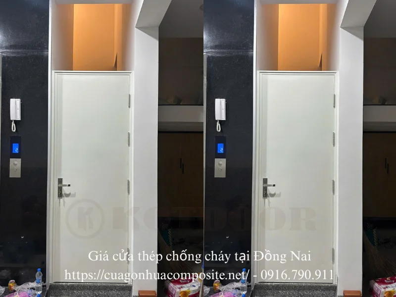 Giá cửa thép chống cháy tại Đồng Nai