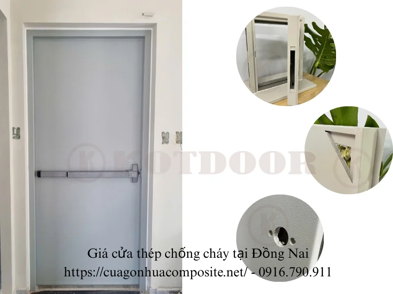 Giá cửa thép chống cháy tại Đồng Nai